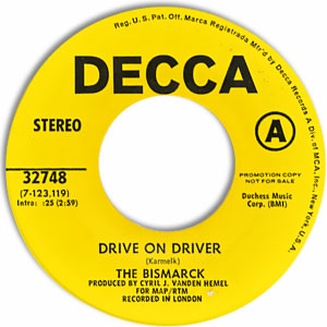 Drive On Driver/ Travelin' Man