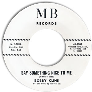 Bobby Kline, MB 1001