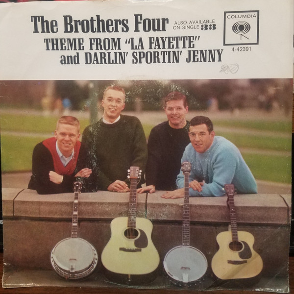  Theme from "La Fayette"/ Darlin' Sportin' Jennty 45 Record 