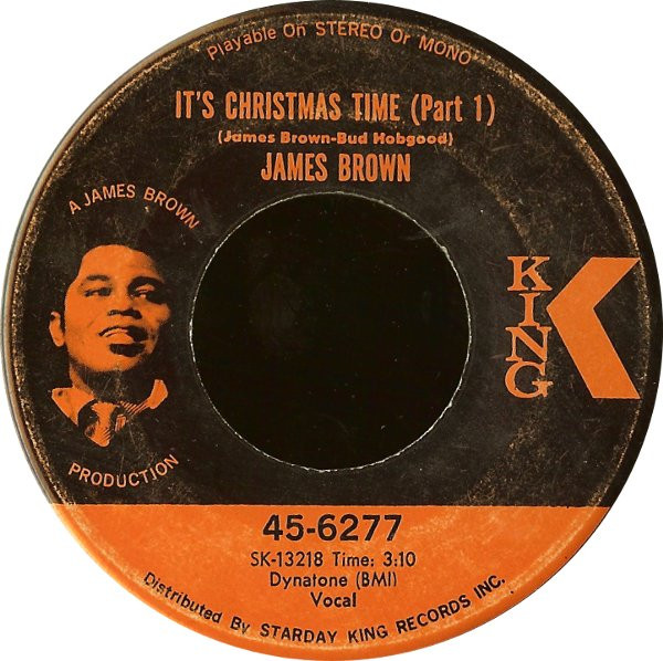  It's Christmas Time (Part 1)/ It's Christmas Time (Part 2) 45 Record 