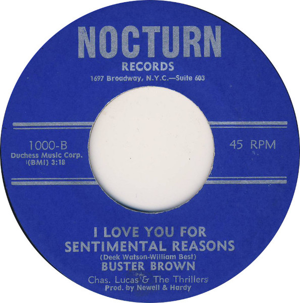  Big Legs, Big Stockings/ I Love You For Sentimental Reasons 45 Record 