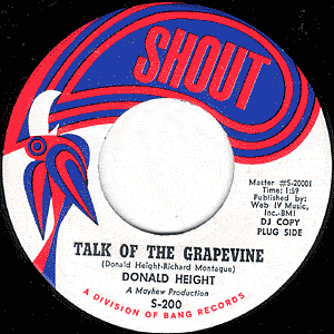 Talk of the Grapevine/ There'll Be No Tomorrow