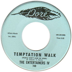 Temptation Walk (People Don't Look No More)/ Shake, Shake, Shake