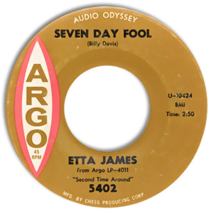 Etta James, Argo 5402