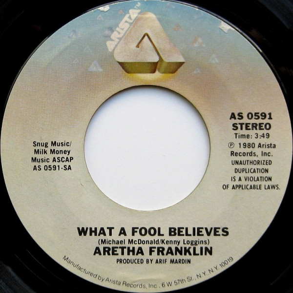  What A Fool Believes/ Love Me Forever 45 Record 