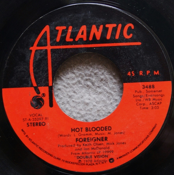 Hot Blooded / Tramontane