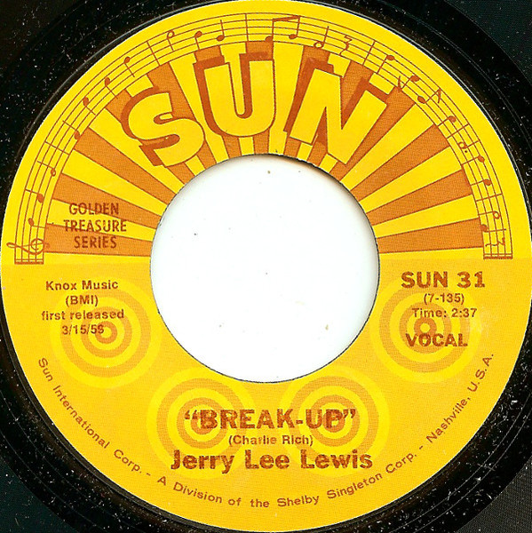  Break Up/ I'll Make It All Up To You 45 Record 