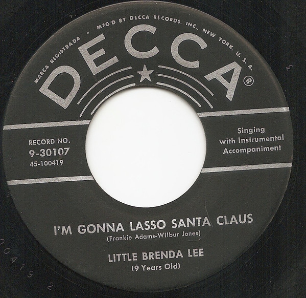  Christy Christmas/ I'm Gonna Lasso Santa Claus 45 Record 