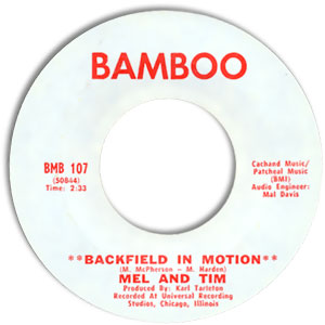 Backfield In Motion/ Do Right Baby