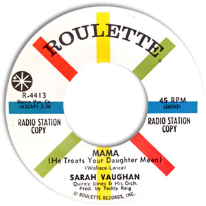 Sarah Vaughan, Roulette 4413