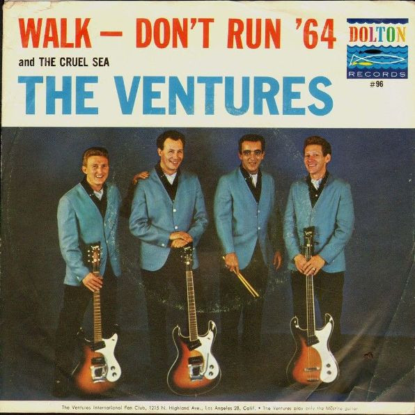  Walk-Don't Run, 1964/ The Cruel Sea 45 Record 