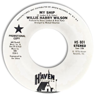 Willie Harry Wilson, Haven 801